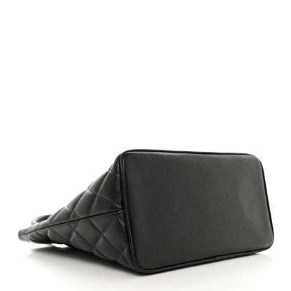 Chanel Caviar Quilted Medallion Tote Black 4 of 10