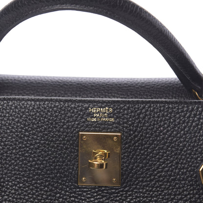 Hermes Togo Kelly Retourne 32 Black 6 of 13