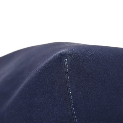 Mansur Gavriel Suede Bucket Bag Blu 9 of 10