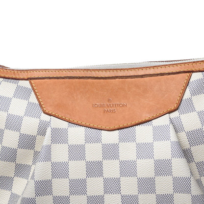 Louis Vuitton Damier Azur Siracusa MM 12 of 19