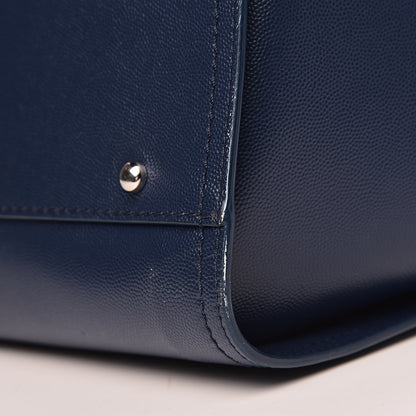 Chanel Caviar Large Studded Deauville Tote Navy 11 of 13