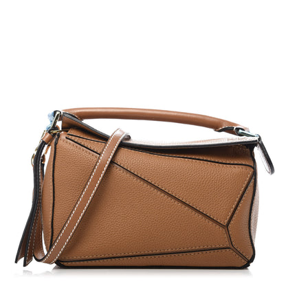 Loewe Calfskin Mini Puzzle Bag Tan 1 of 9