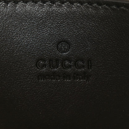 Gucci Calfskin GG Matelasse Mini Top Handle Bag Black 5 of 10