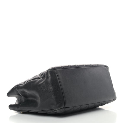 Chanel Caviar Quilted Grand Shopping Tote GST Black 3 of 12