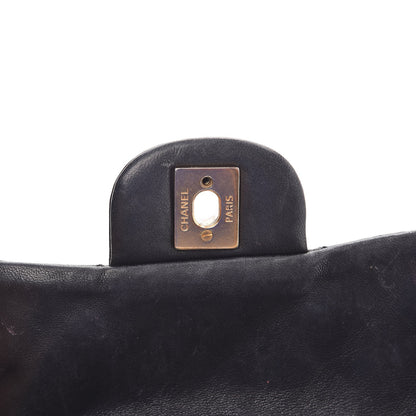 Chanel Lambskin Quilted Medium Cruise Charm Single Flap Black 10 of 18