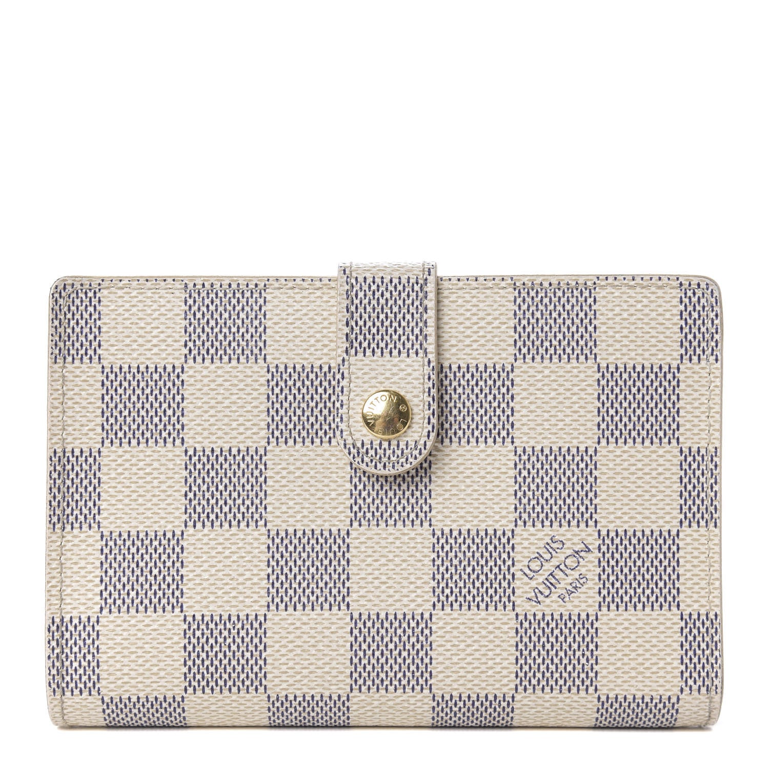 Louis Vuitton Damier Azur French Purse Wallet 1 of 12