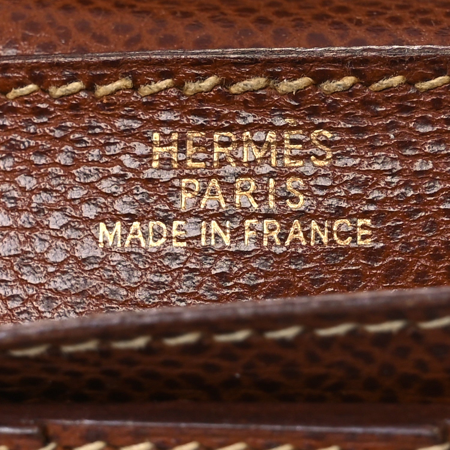 Hermes Courchevel Bearn Gusset Wallet Gold 6 of 13