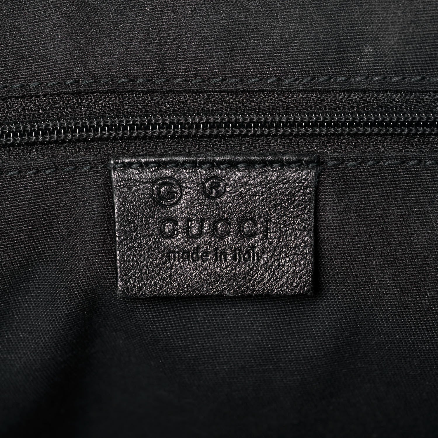Gucci Guccissima Medium Princy Tote Black 5 of 12