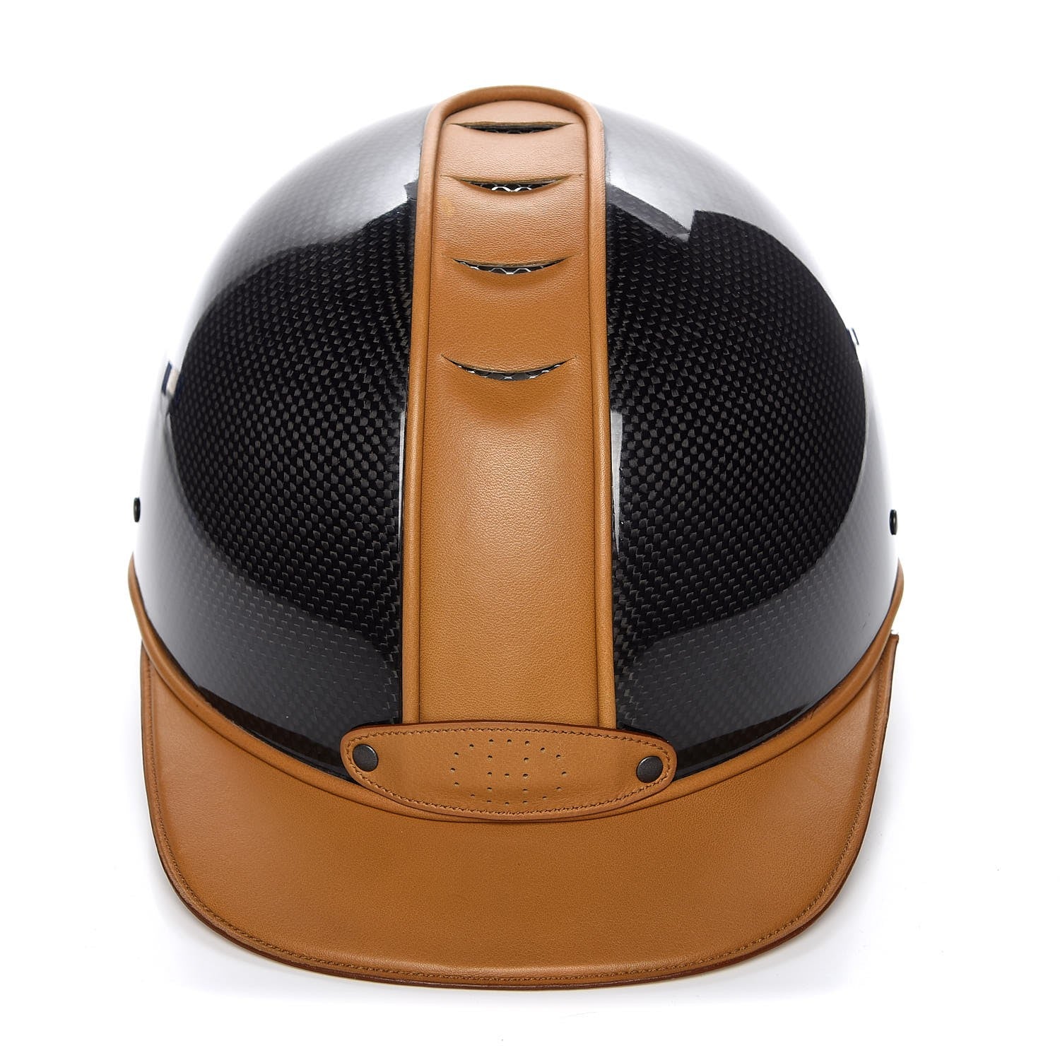 Hermes Carbon Fiber Equestrian Riding Helmet 57 3 of 7