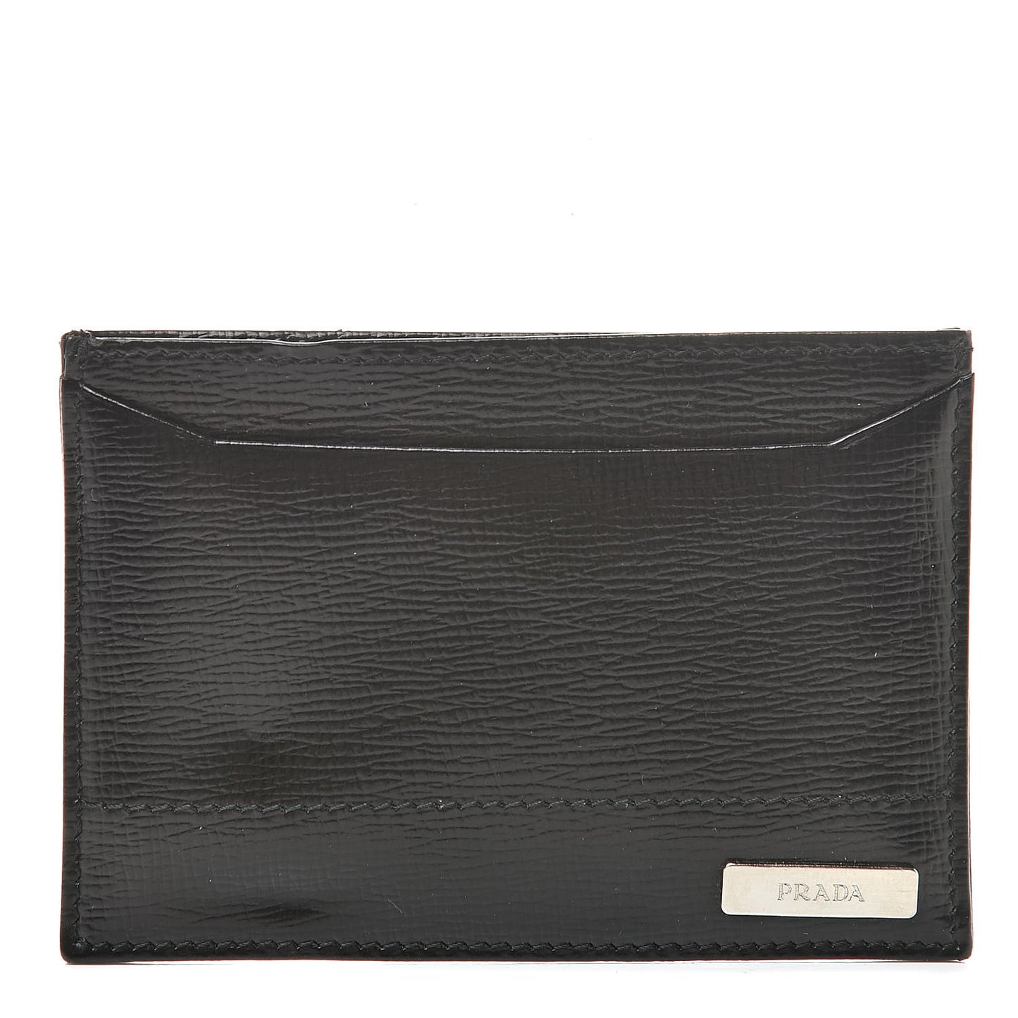 Spazzolato Frame Card Holder Black