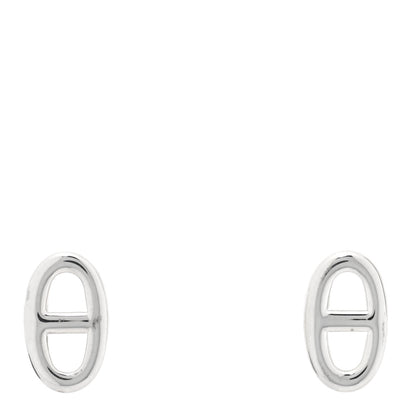 Hermes Sterling Silver TPM Farandole Earrings 1 of 5