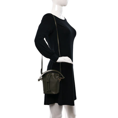 Fendi Vitello Cruise F is Fendi Mini Mon Tresor Bucket Bag Asparago 2 of 9