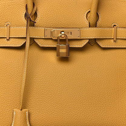 Hermes Togo Birkin 30 Curry 8 of 13