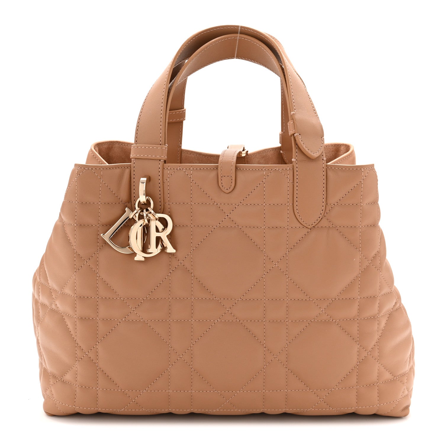 Christian Dior Calfskin Macrocannage Medium Toujours Tan 1 of 10