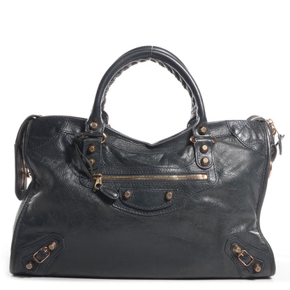 Balenciaga Agneau Giant 12 Rose Gold Hardware City Anthracite 1 of 11