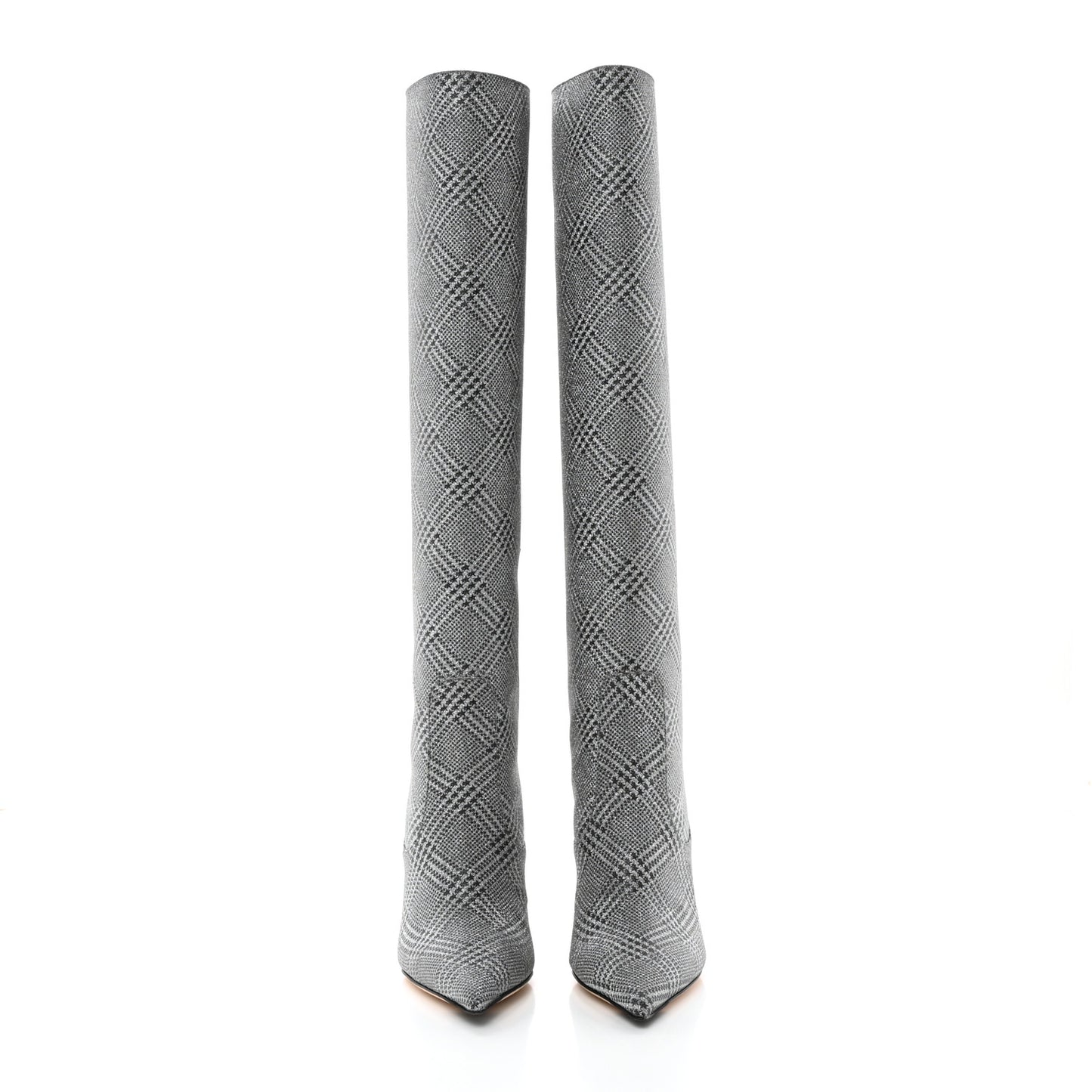 Salpa Prince of Stars Glitter Mavis 100 Tall Boots 35 Silver
