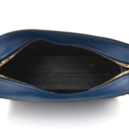 Prada Saffiano City Calfskin Esplanade Crossbody Bag Bleuette 5 of 12