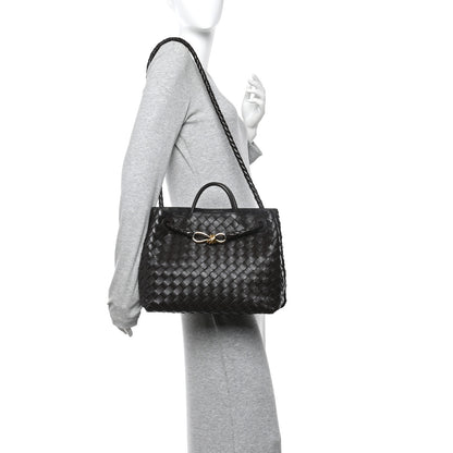 Bottega Veneta Nappa Intrecciato Medium Andiamo Shoulder Bag Fondant 2 of 9