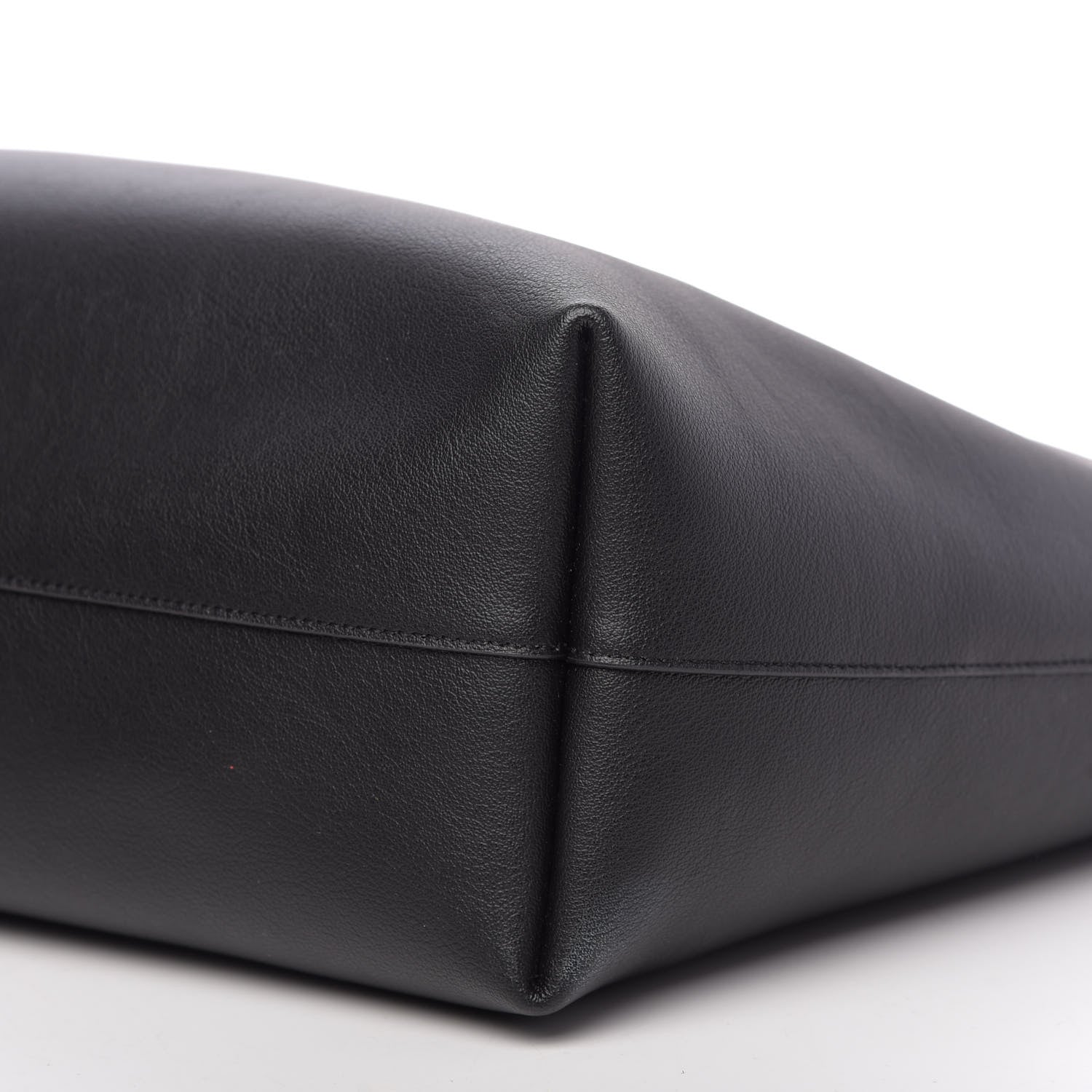 Saint Laurent Calfskin Large Shopping Tote Black 9 of 10