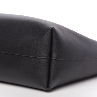Saint Laurent Calfskin Large Shopping Tote Black 9 of 10
