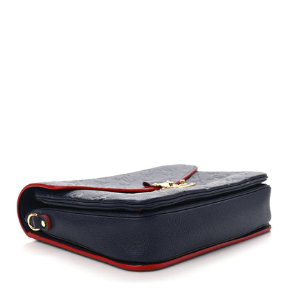 Louis Vuitton Empreinte Pochette Metis Marine Rouge 3 of 10
