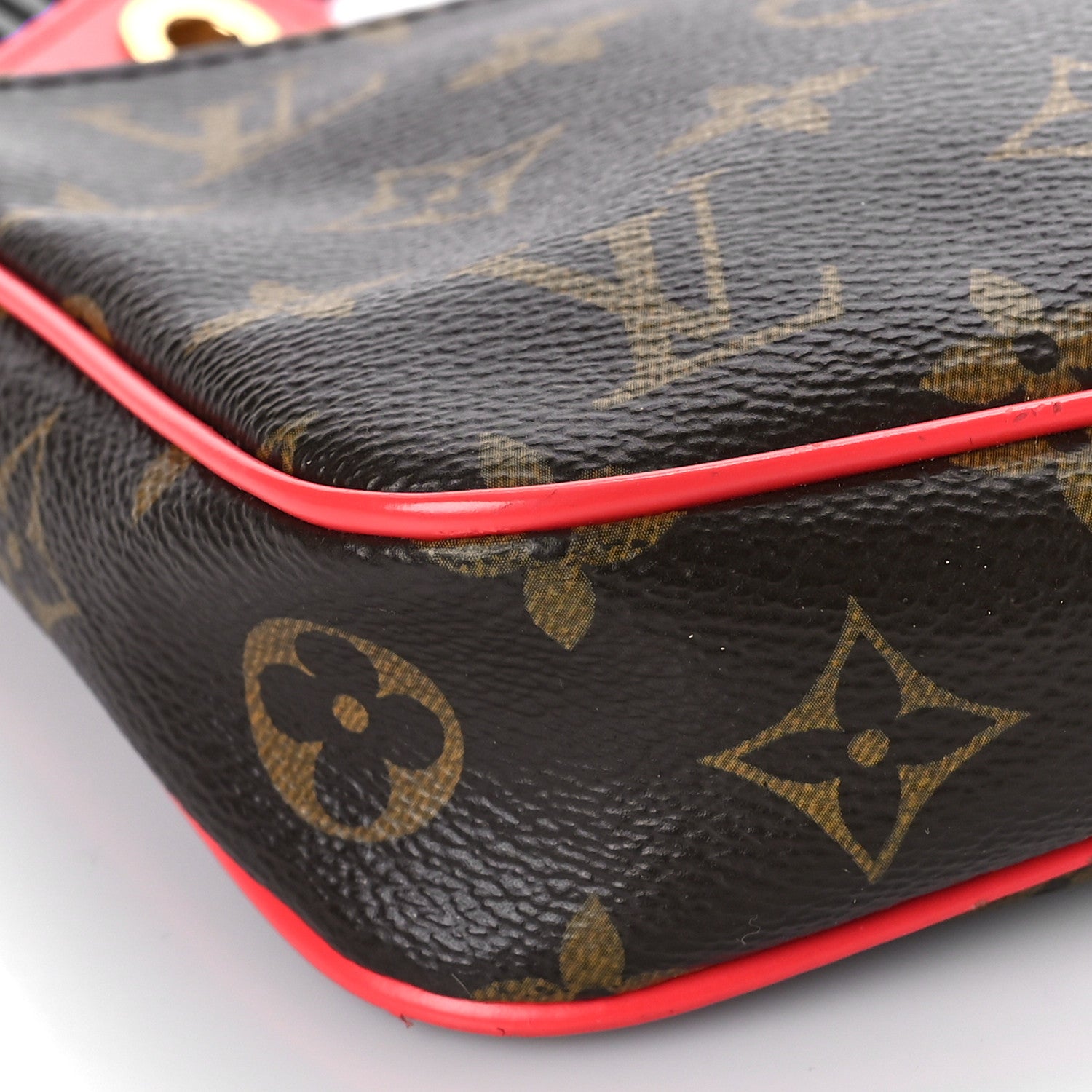 Louis Vuitton Monogram Totem Pochette Accessories Flamingo 7 of 9
