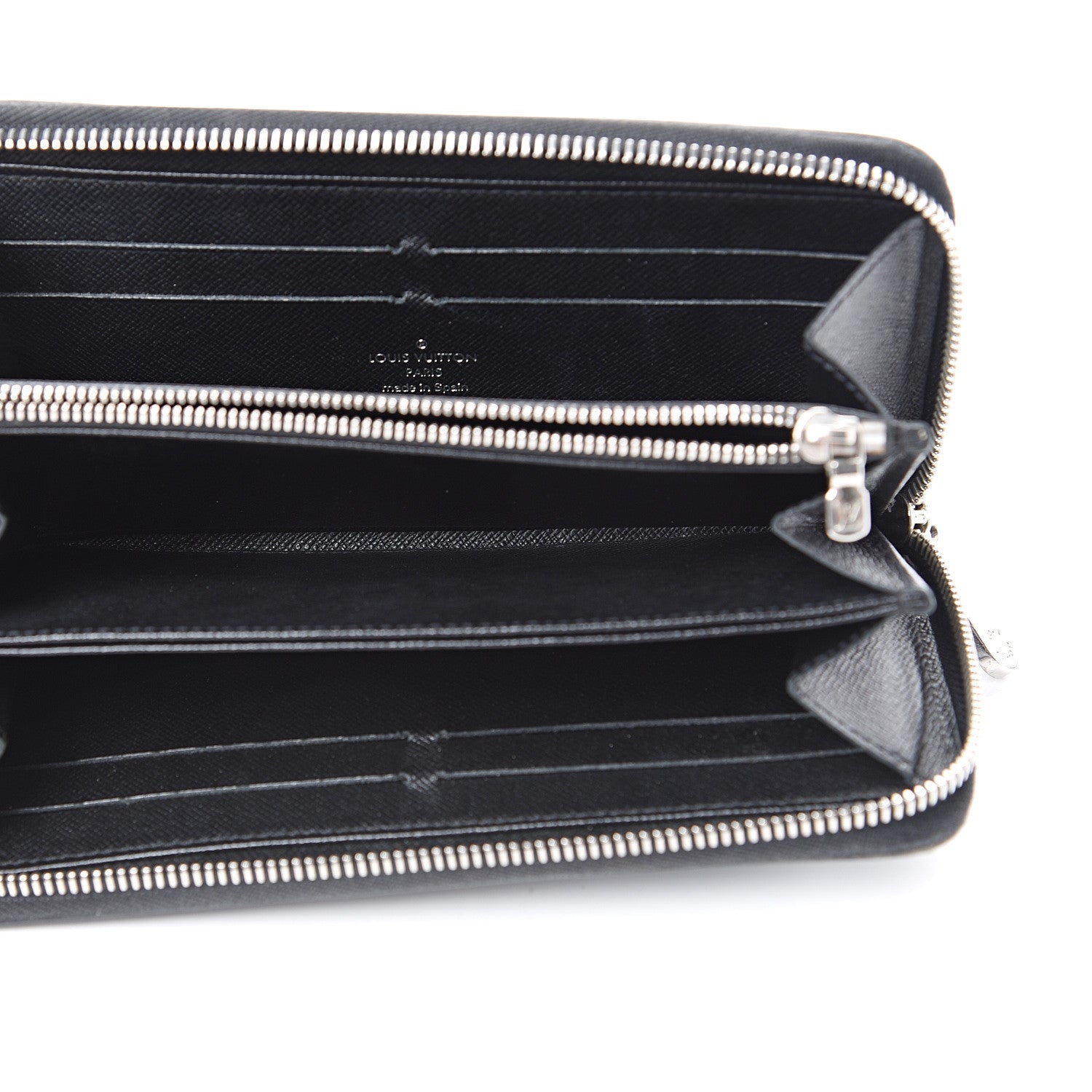 Louis Vuitton Epi Zippy Wallet Black 4 of 12