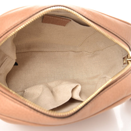 Gucci Pebbled Calfskin Small Soho Disco Bag Rose Beige 5 of 8