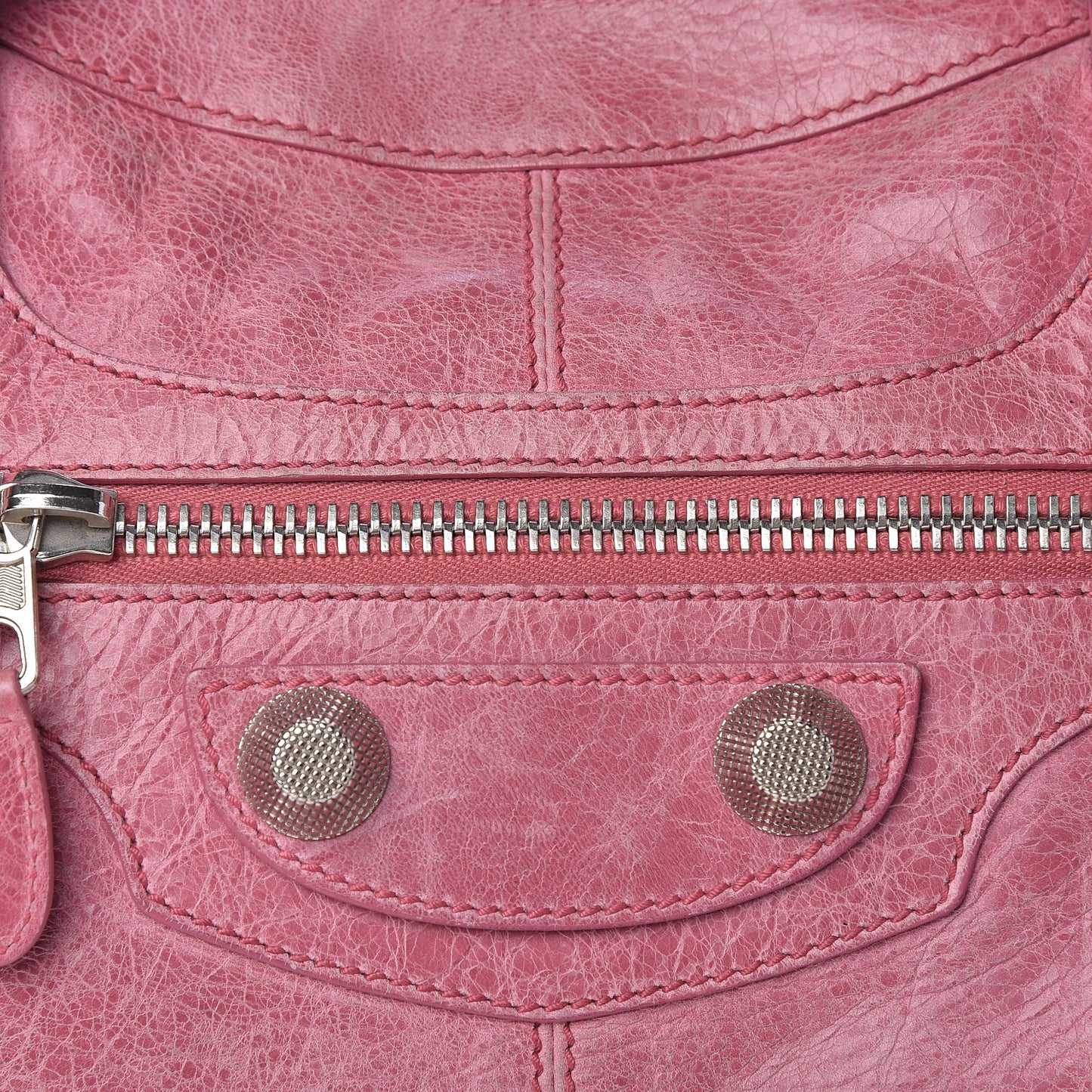 Agneau Giant 21 Silver Hardware Part Time Framboise