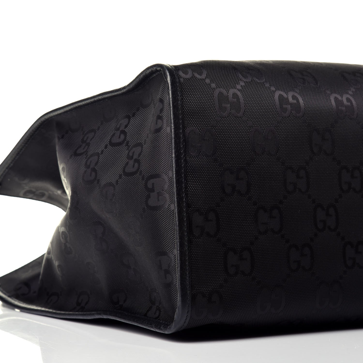 Gucci Econyl Nylon Monogram Large Off The Grid Tote Bag Black 8 of 9