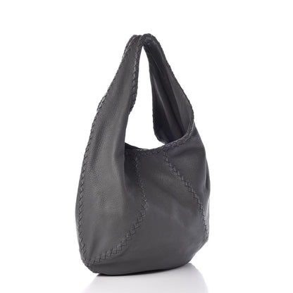 Bottega Veneta Cervo Deerskin Large Hobo Light Grey 3 of 8
