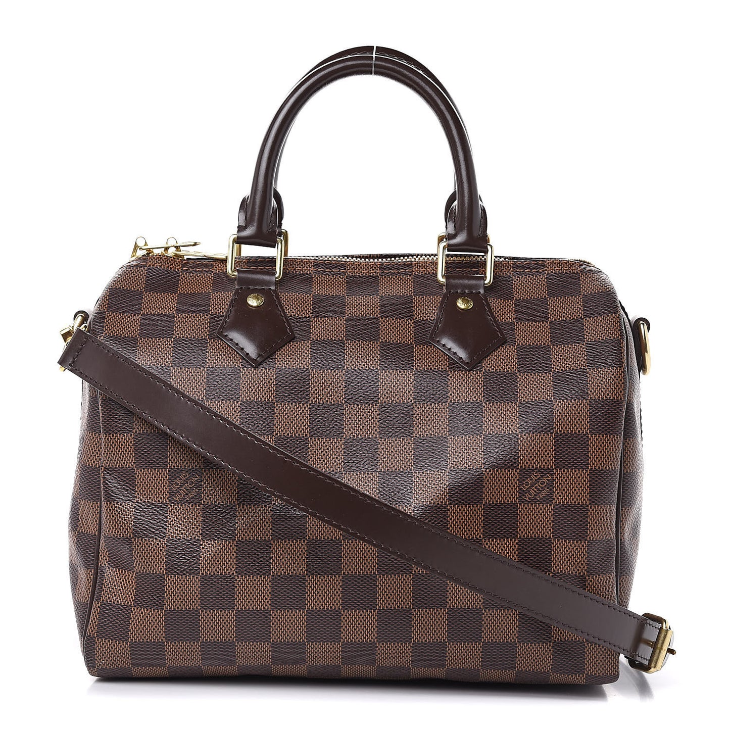 Damier Ebene Speedy Bandouliere 25
