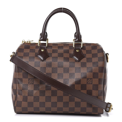 Louis Vuitton Damier Ebene Speedy Bandouliere 25 1 of 11