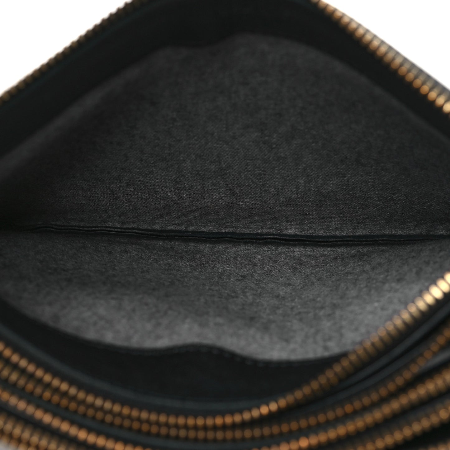Lambskin Small Trio Crossbody Bag Black