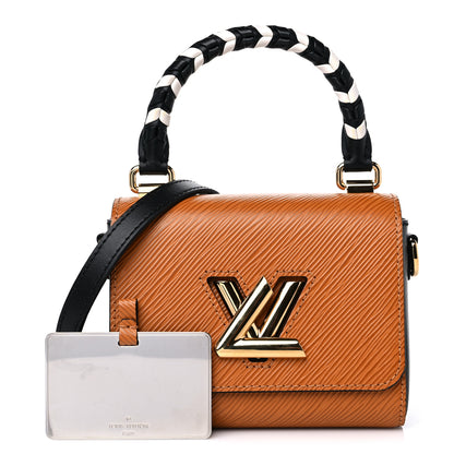 Louis Vuitton Epi Crafty Twist Shoulder Bag Mini Caramel 1 of 10