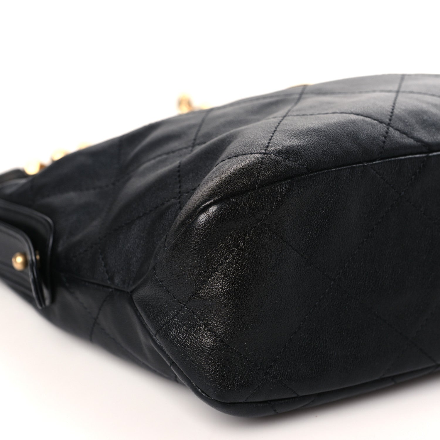 Chanel Calfskin Quilted Daily Hobo Black 8 of 9