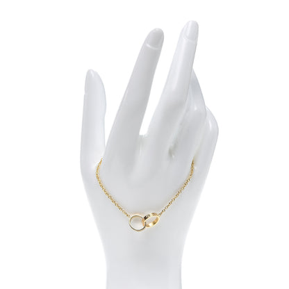 Cartier 18K Yellow Gold Interlocking LOVE Bracelet 2 of 6