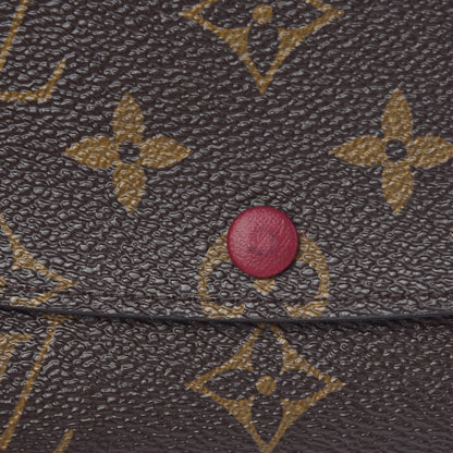Louis Vuitton Monogram Emilie Wallet Fuchsia 7 of 7
