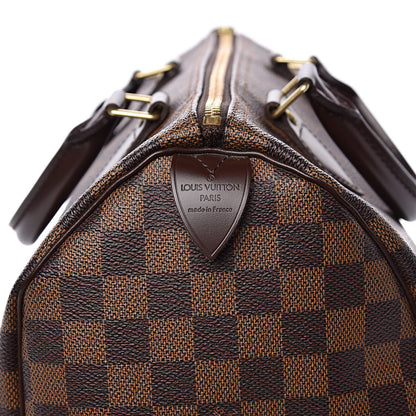 Louis Vuitton Damier Ebene Speedy 30 10 of 11