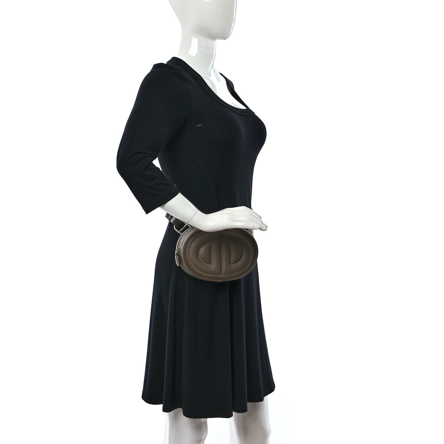 Hermes Swift In-The-Loop Belt Bag Etoupe 2 of 10