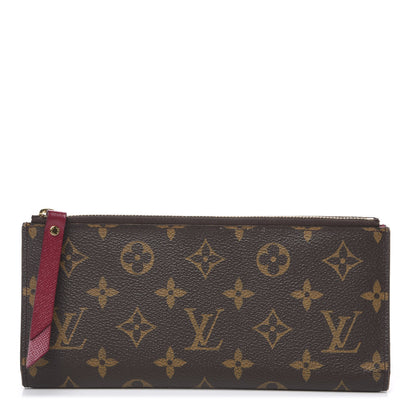 Louis Vuitton Monogram Adele Wallet Fuchsia 1 of 8
