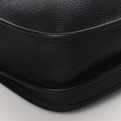 Hermes Taurillon Clemence Evelyne III PM Black 9 of 10