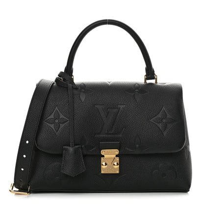 Louis Vuitton Empreinte Monogram Giant Madeleine MM Black 1 of 12