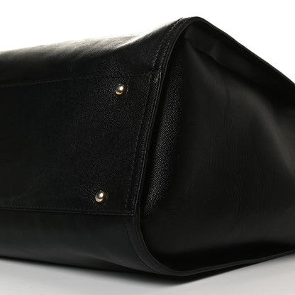 Chanel Caviar Medium Studded Deauville Tote Black 6 of 15
