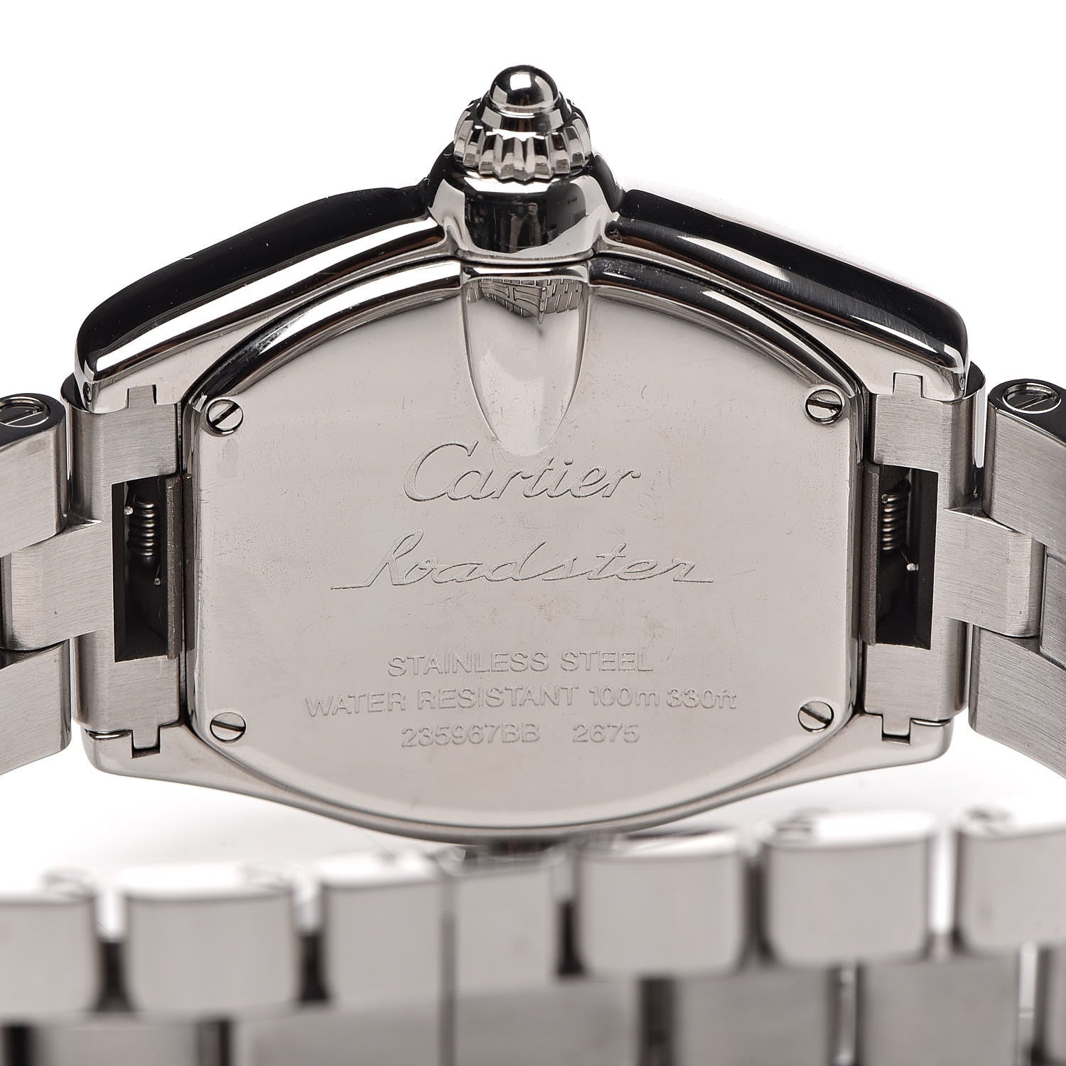 Cartier Stainless Steel 31mm Roadster Quartz Watch 5 of 6