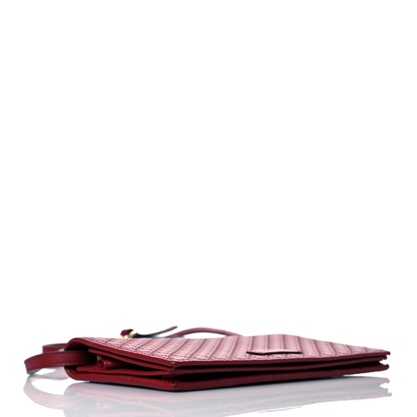 Microguccissima Crossbody Wallet Red