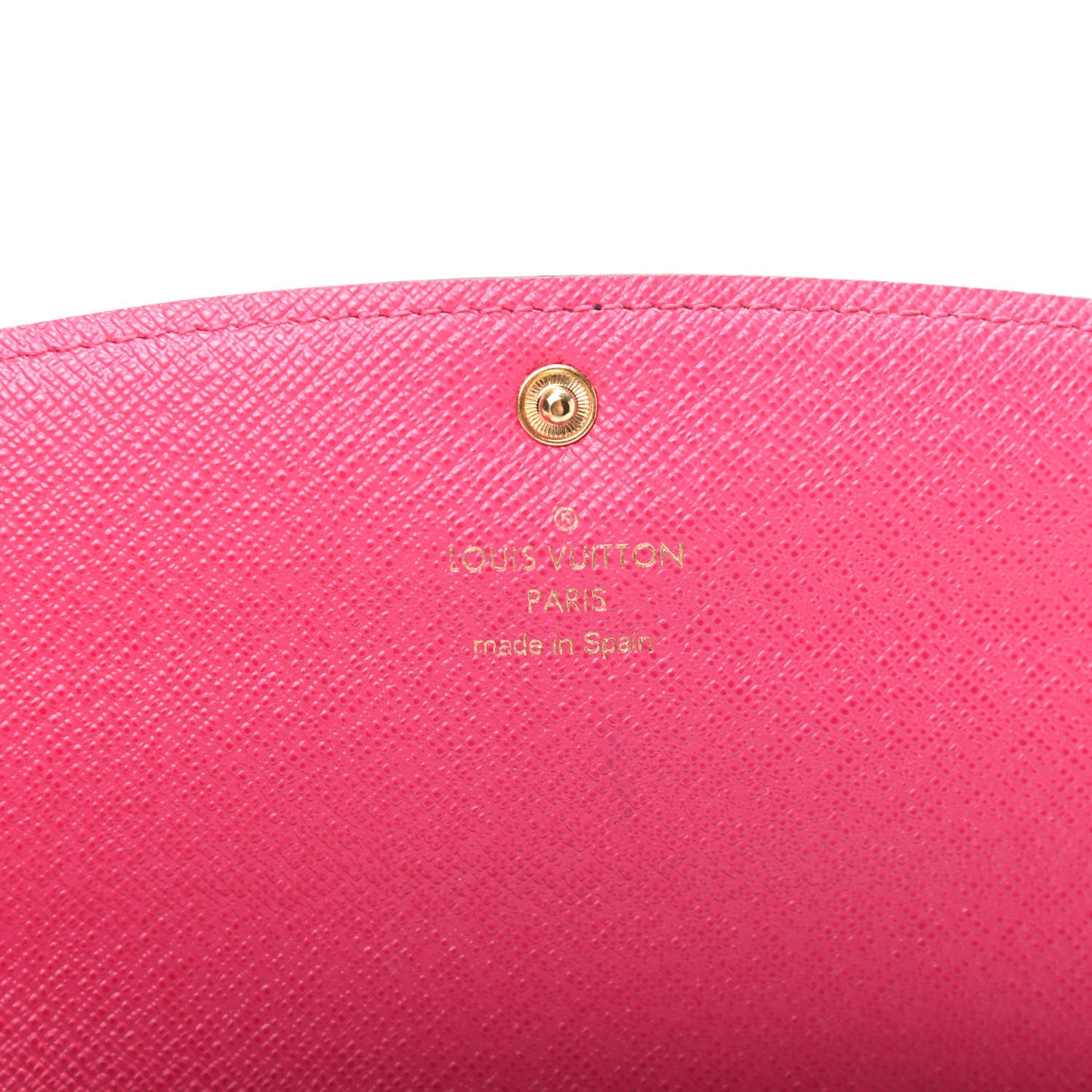Monogram Emilie Wallet Hot Pink