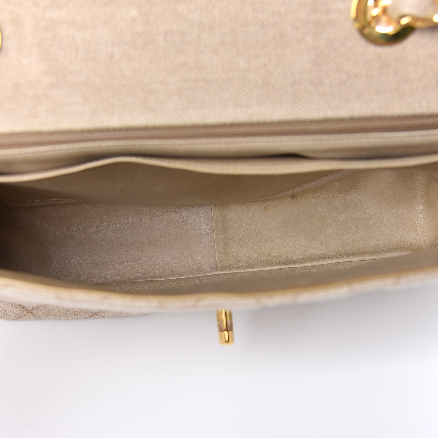 Toile Jumbo Single Flap Beige