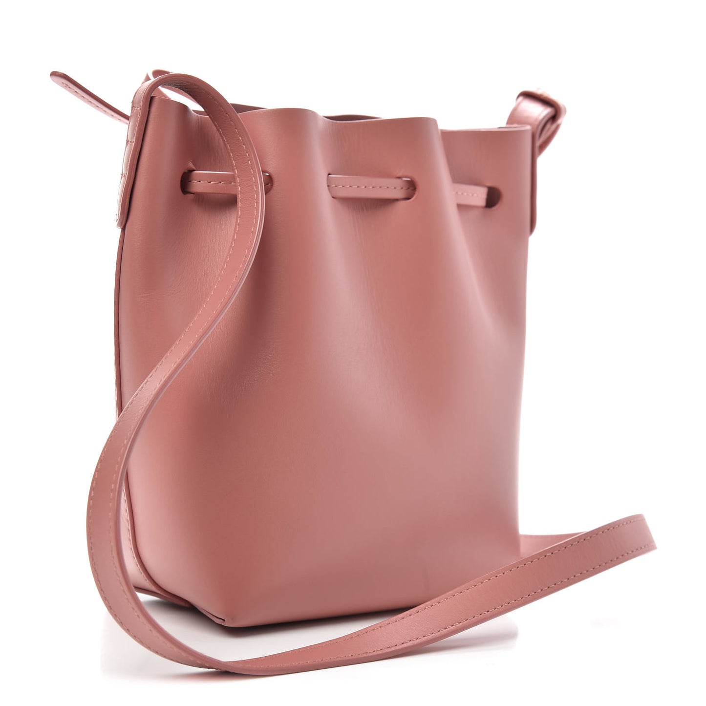 Calfskin Mini Mini Bucket Bag Blush