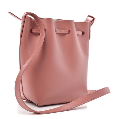 Mansur Gavriel Calfskin Mini Mini Bucket Bag Blush 3 of 10